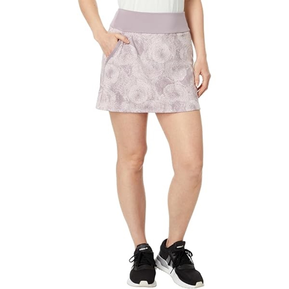 Adidas Women's Mini Skirt in Purple Swirl